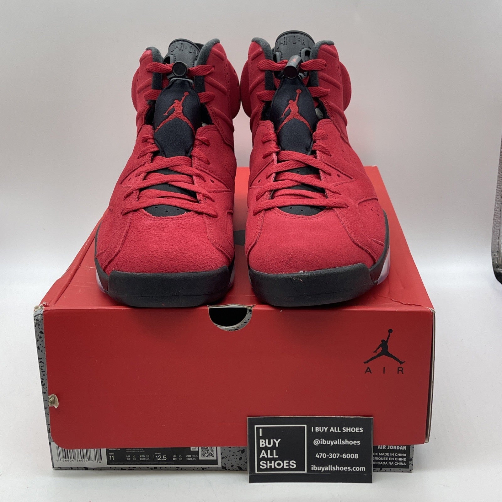Size 11 - Air Jordan 6 Retro Toro Bravo Suede (CT8529-600)