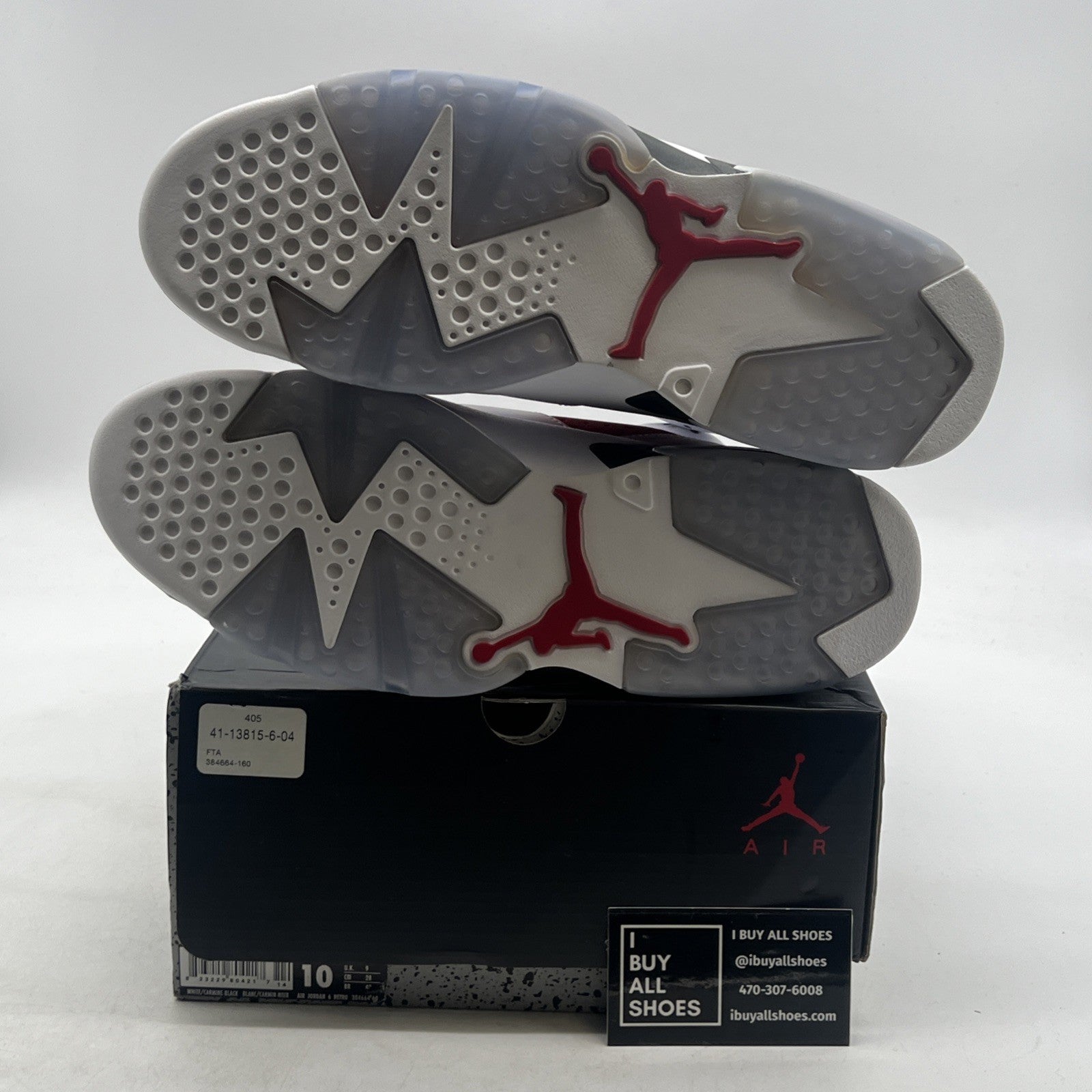 Size 10 - Air Jordan 6 Retro 2014 Carmine (384664-160)
