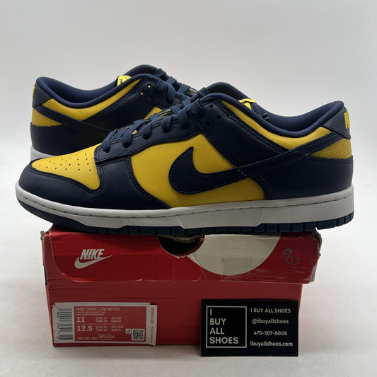 Size 11 - Nike Dunk Low Michigan 2021 (DD1391-700)
