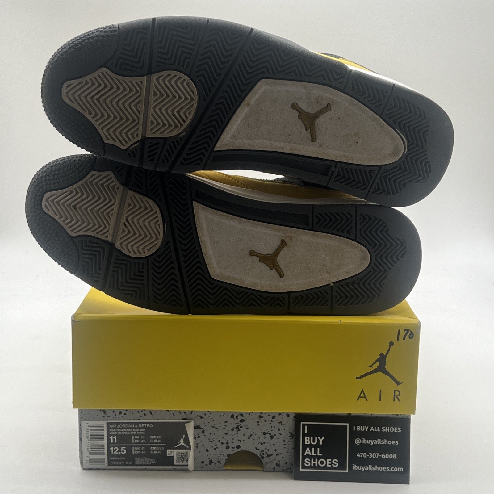 Size 11 - Air Jordan 4 Retro Mid Lightning (CT8527-700)