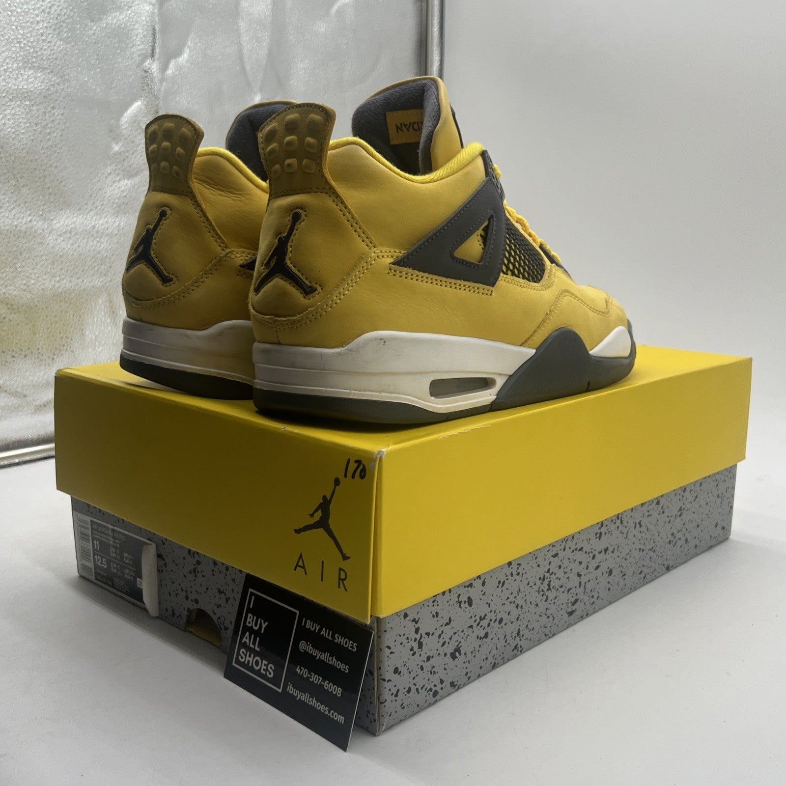 Size 11 - Air Jordan 4 Retro Mid Lightning (CT8527-700)