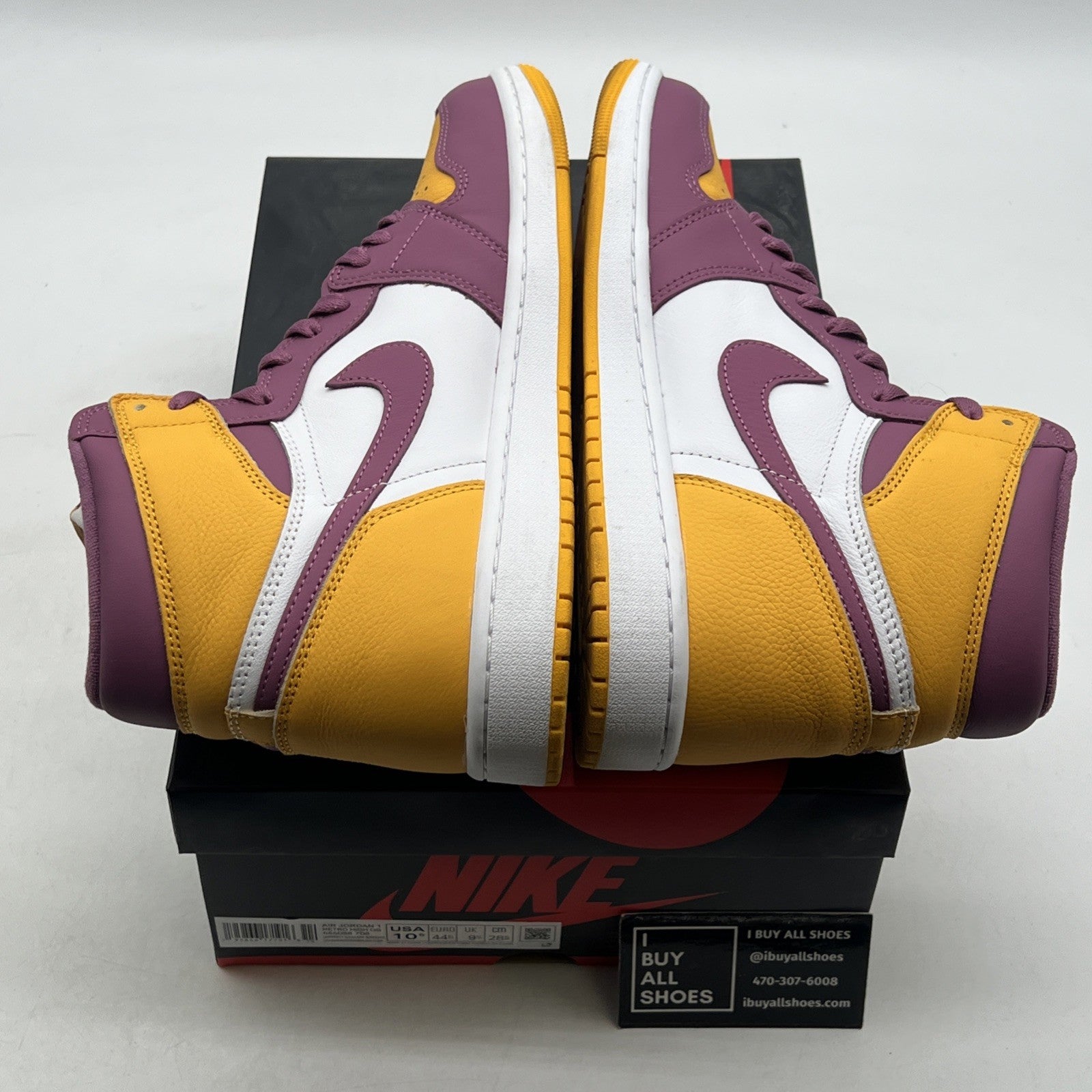 Size 10.5 - Air Jordan 1 Retro High OG Brotherhood 2022 (555088-706)