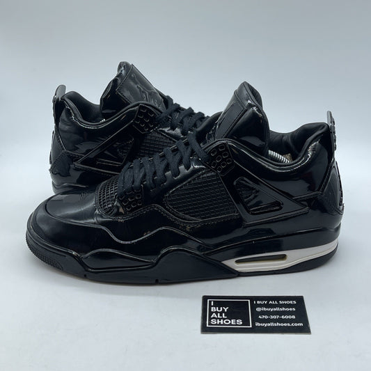 Size 11.5 - Air Jordan 4 Retro 11Lab4 - Black White Leather (719864-010)
