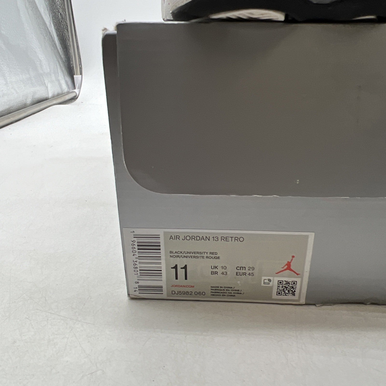 Size 11 - Air Jordan 13 Retro Black Flint DJ5082-060)