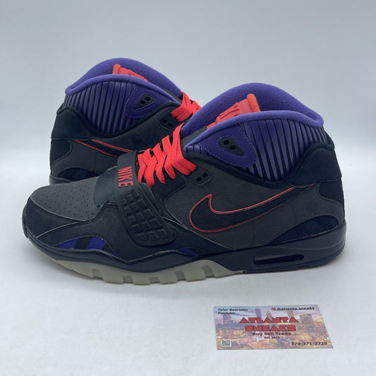 Size 13 - Nike Air Trainer SC 2 Premium QS Megatron Black Purple (637804-001)