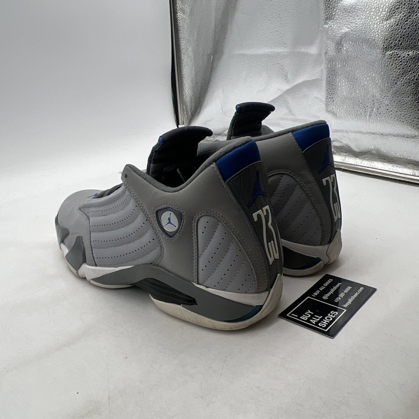 Size 11 - Air Jordan 14 Retro Wolf Grey (487471-004)