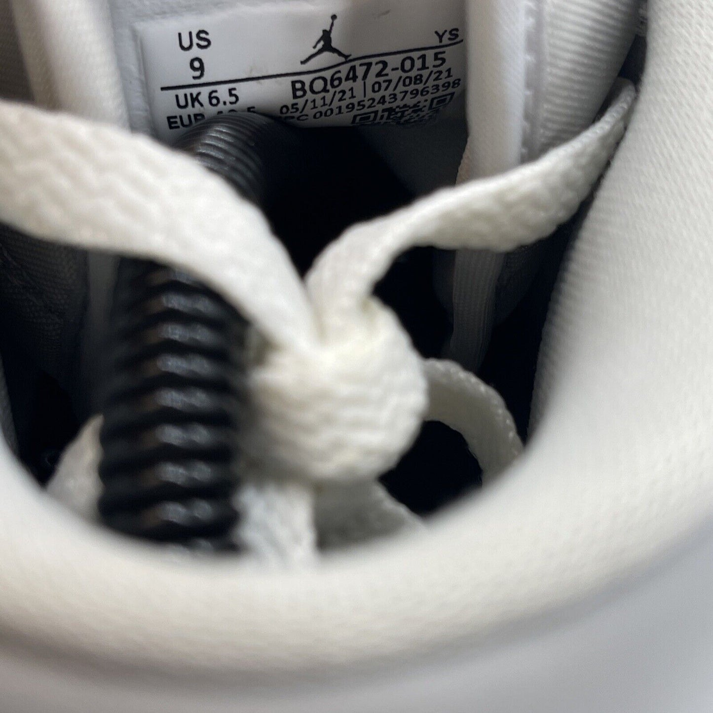 Size 9W - Air Jordan 1 Mid Grey Fog Black White Leather (BQ6472-015)