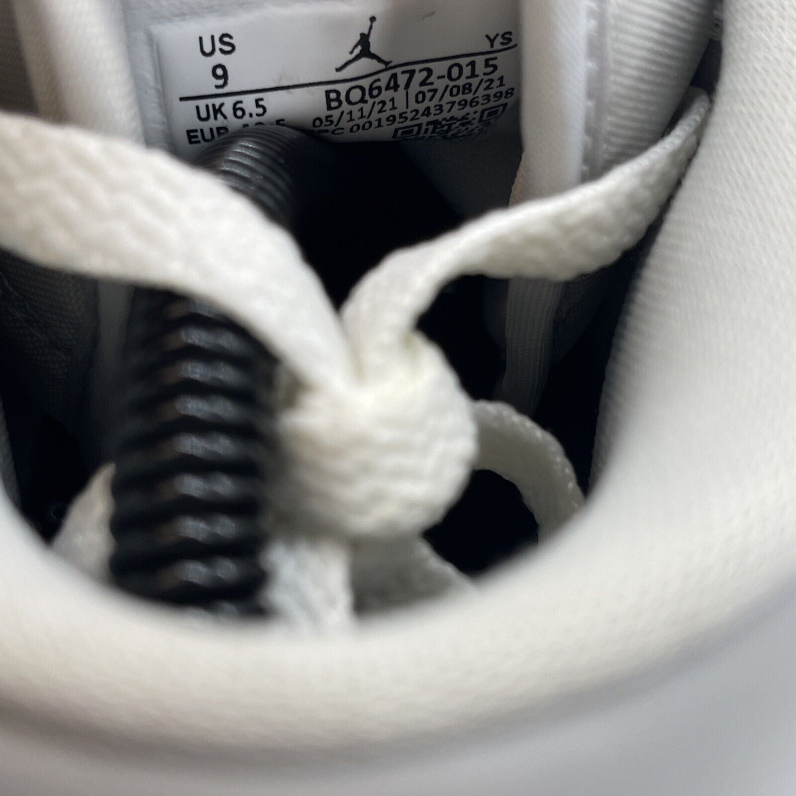 Size 9W - Air Jordan 1 Mid Grey Fog Black White Leather (BQ6472-015)