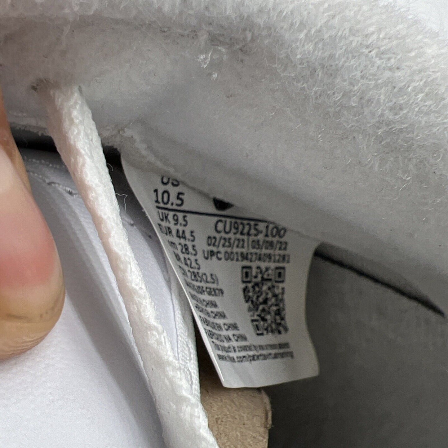 Size 10.5 - Nike Air Force 1 x Supreme Low Box Logo - White Red (CU9225-100)