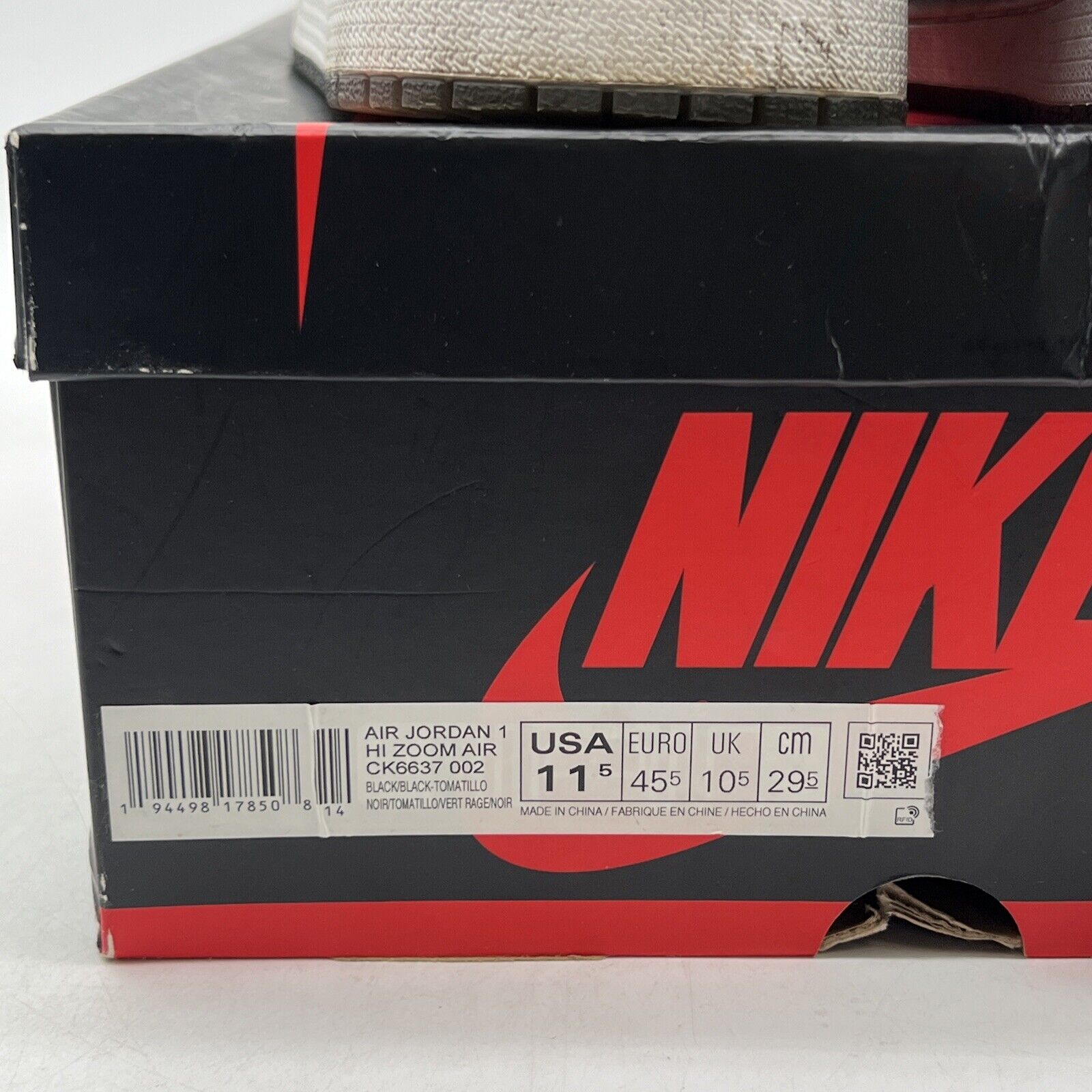 Size 11.5 - Air Jordan 1 Zoom High Zen Green (CK6637-002)