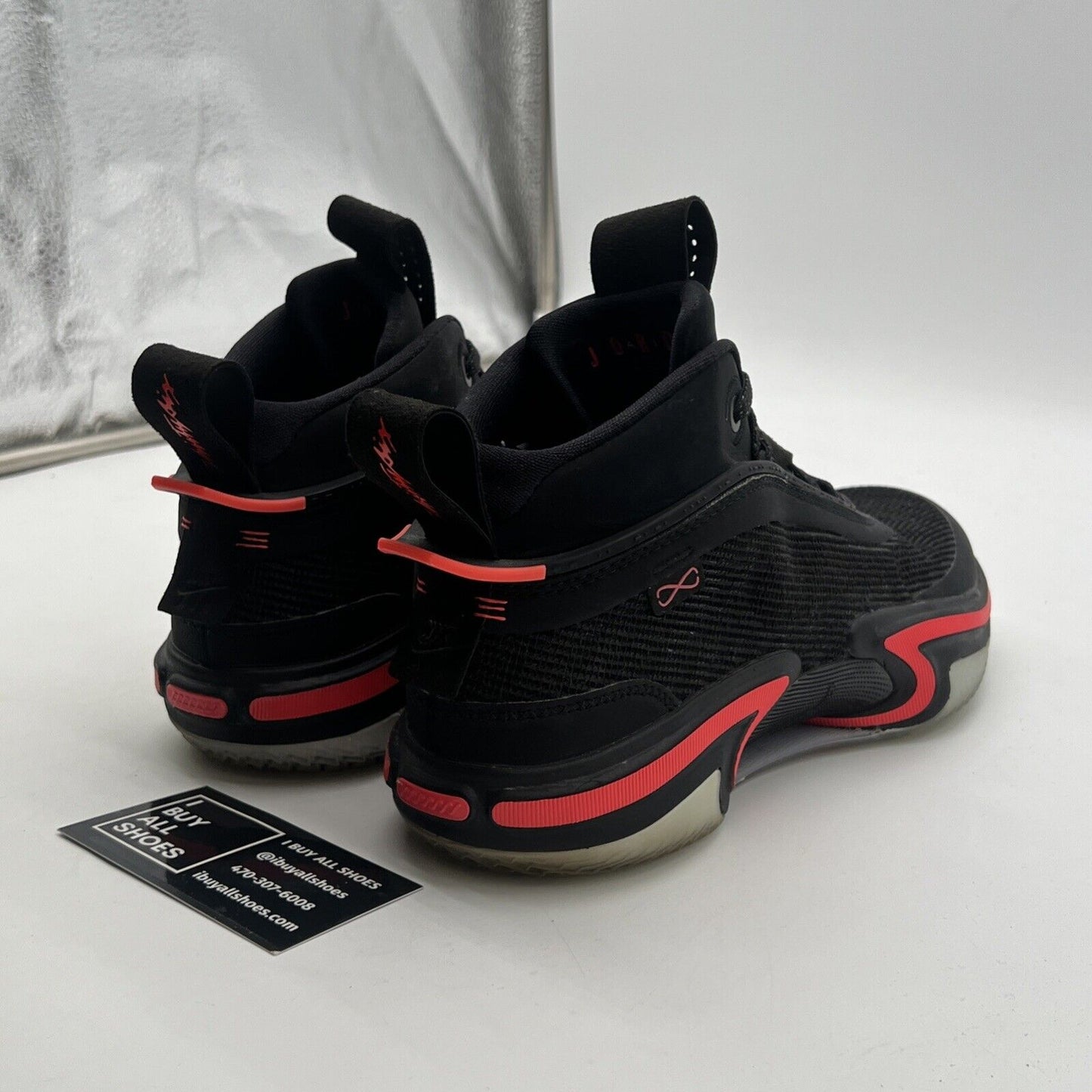Size 8 - Air Jordan 36 Black Infrared (CZ2650-001)
