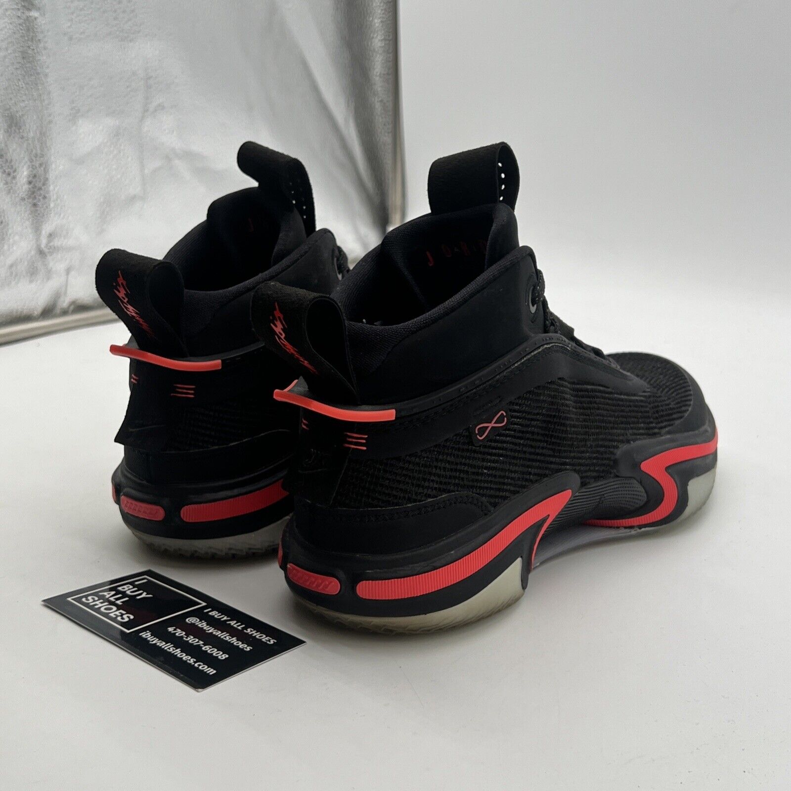 Size 8 - Air Jordan 36 Black Infrared (CZ2650-001)