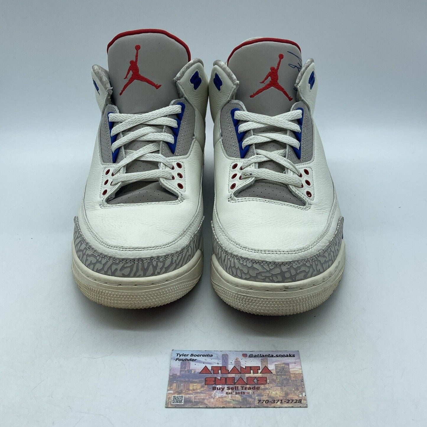 Size 11.5 - Air Jordan 3 Retro International Flight Suede Leather (136064-140)