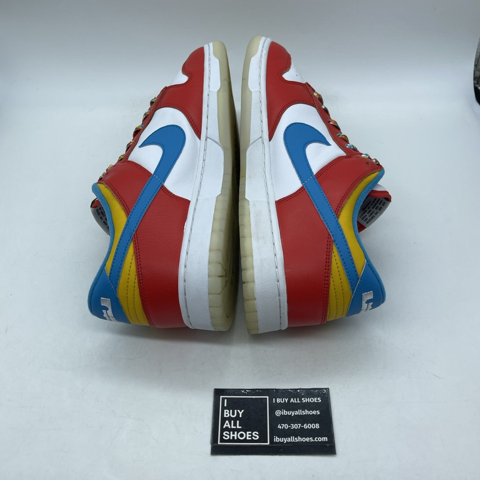 Size 14 - Nike Dunk Low x LeBron James x Fruity Pebbles Red (DH8009-600)