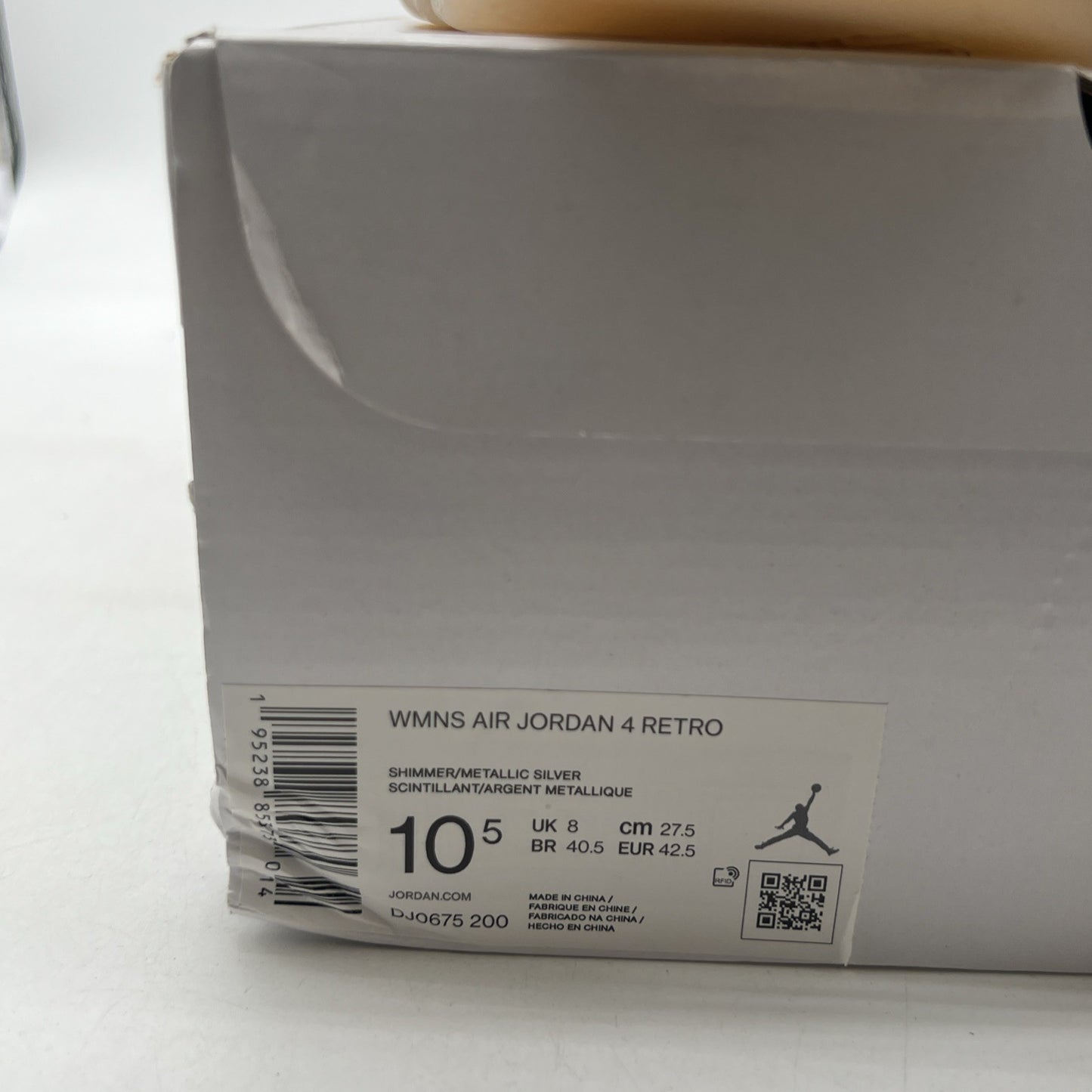 Size 10.5 - Air Jordan 4 Retro Shimmer W (DJ0675-200)