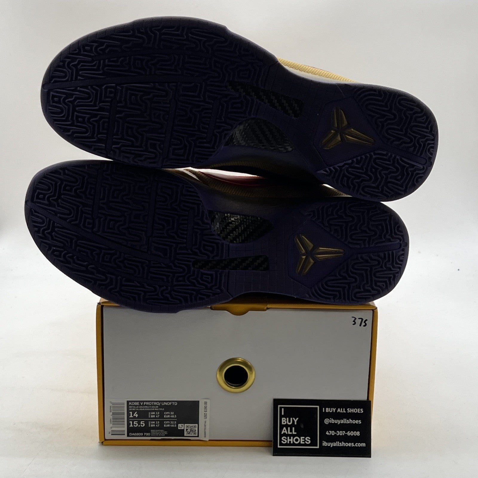 Size 14 - Nike Zoom Kobe 5 Protro x Undefeated Hall Of Fame (DA6809-700)