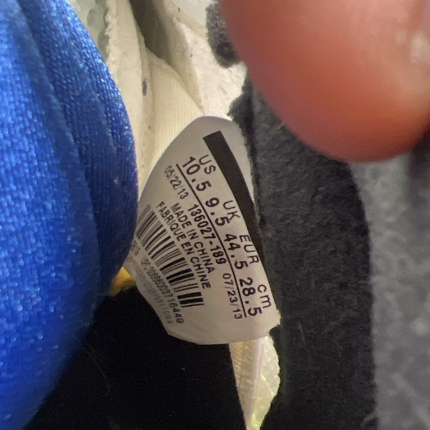 Size 10.5 - Air Jordan 5 Retro 2013 Laney (136027-189)