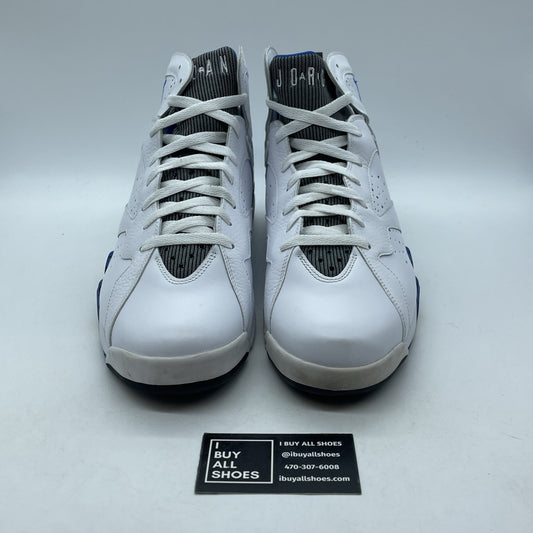 Size 13 - Air Jordan 7 Retro DMP Orlando White Blue Leather (304775-161)