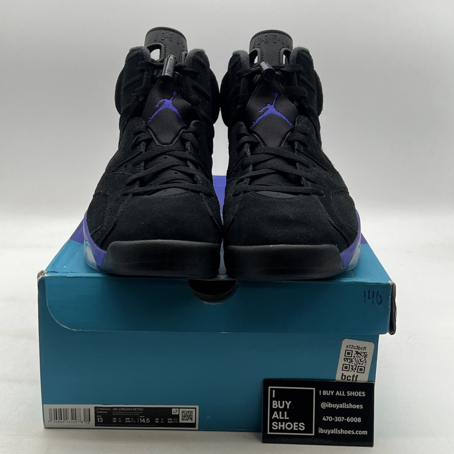 Size 13 - Air Jordan 6 Retro Aqua (CT8529-004)