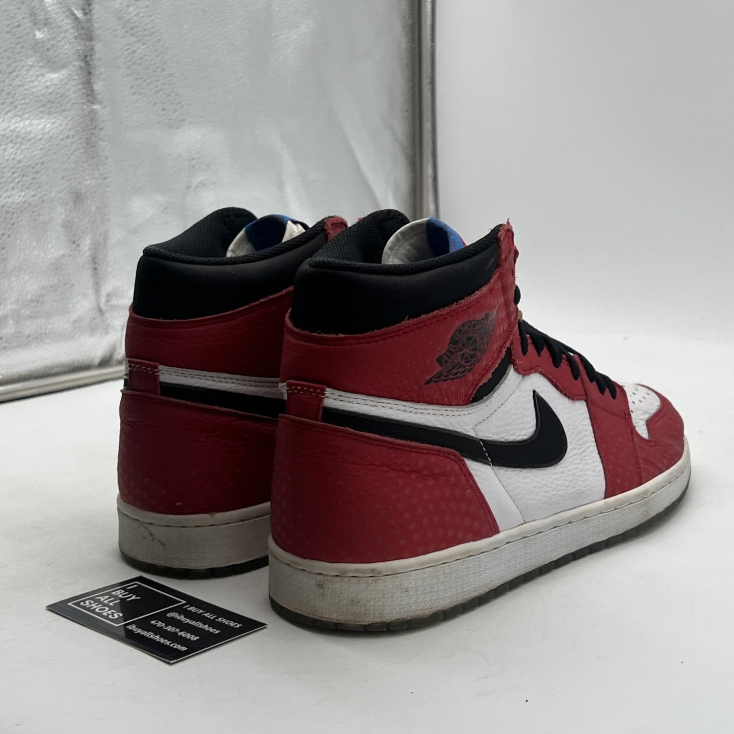 Size 12 - Air Jordan 1 OG Special Box x Marvel High Origin Story (555088-602)