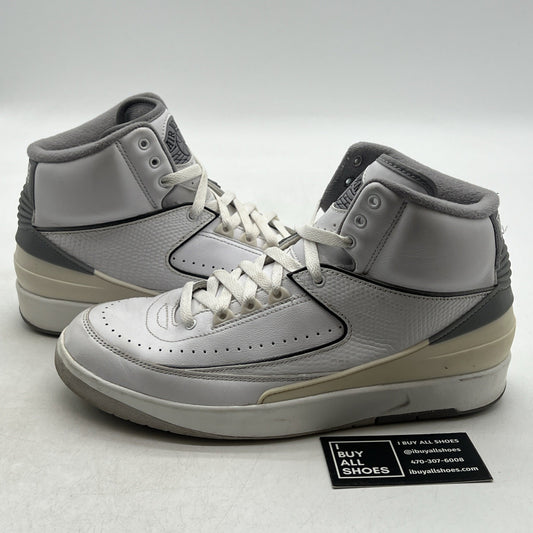 Size 9 - Air Jordan 2 Retro White Cement (DR8884-100)