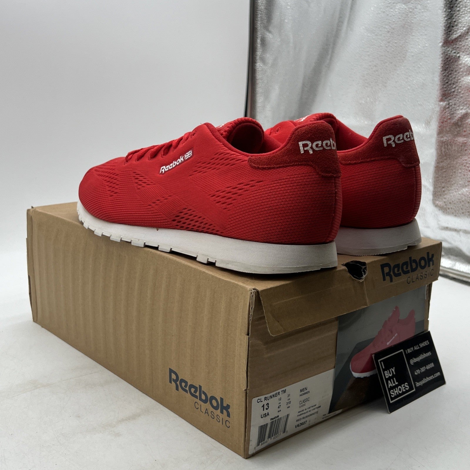 Size 13 - REEBOK REEBOK RUNNER CL TM (V62607)