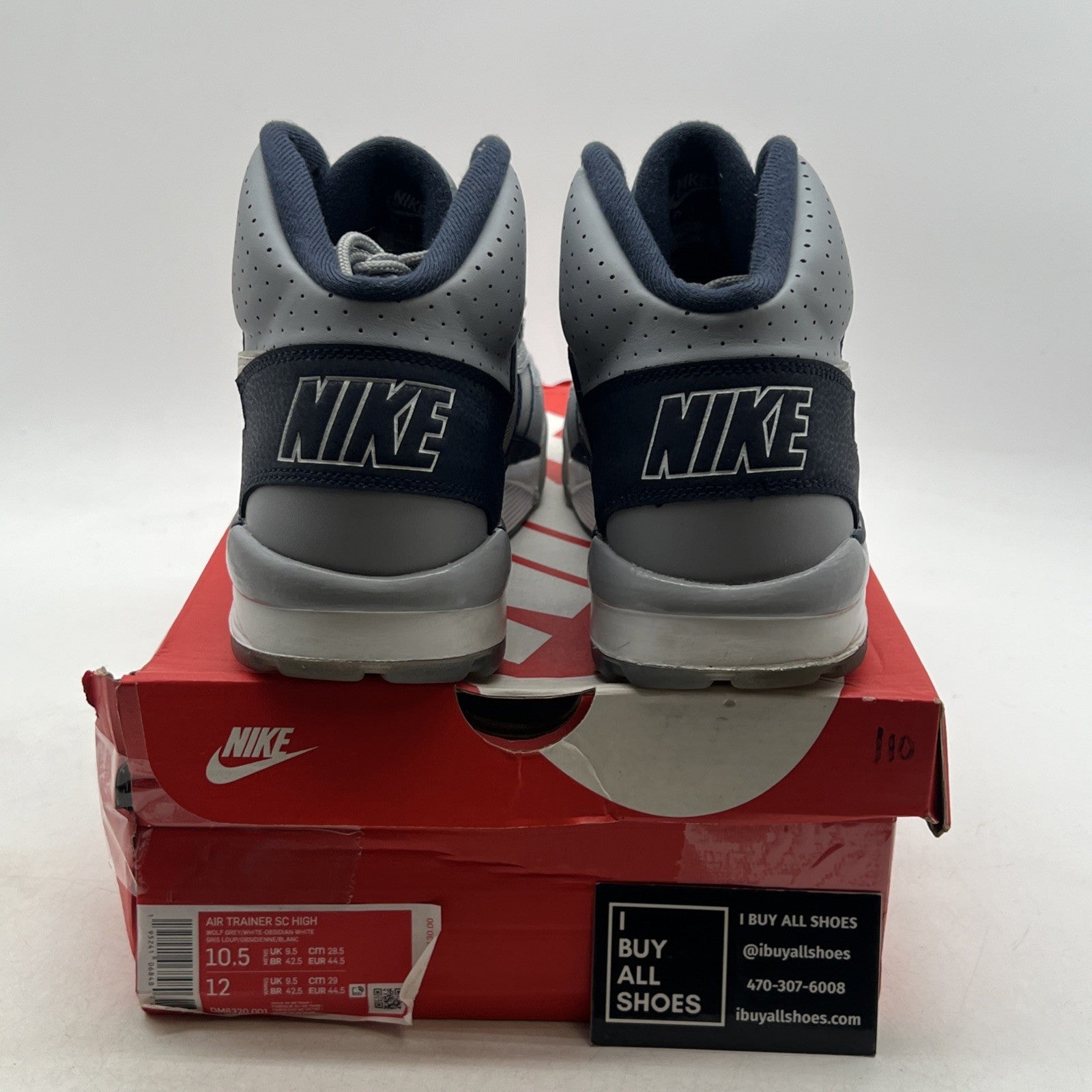 Size 10.5 - Nike Air Trainer SC High Georgetown (DM8320-001)
