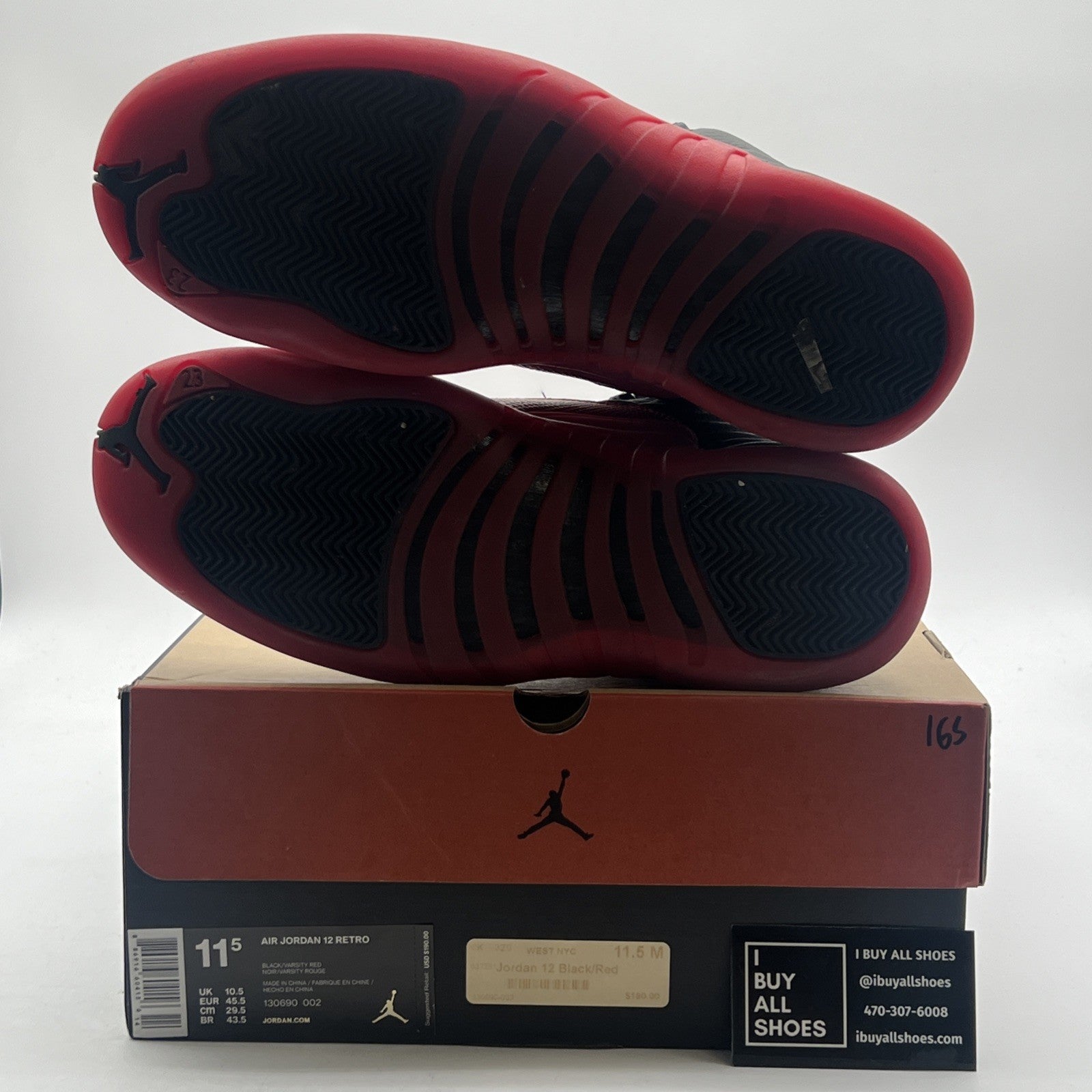 Size 11.5 - Air Jordan 12 Retro Mid Flu Game (130690-002)