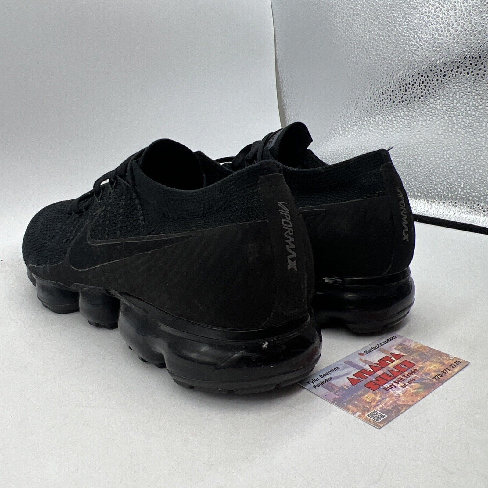 Size 12 - Nike Air VaporMax Triple Black 2.0 (849558-011)