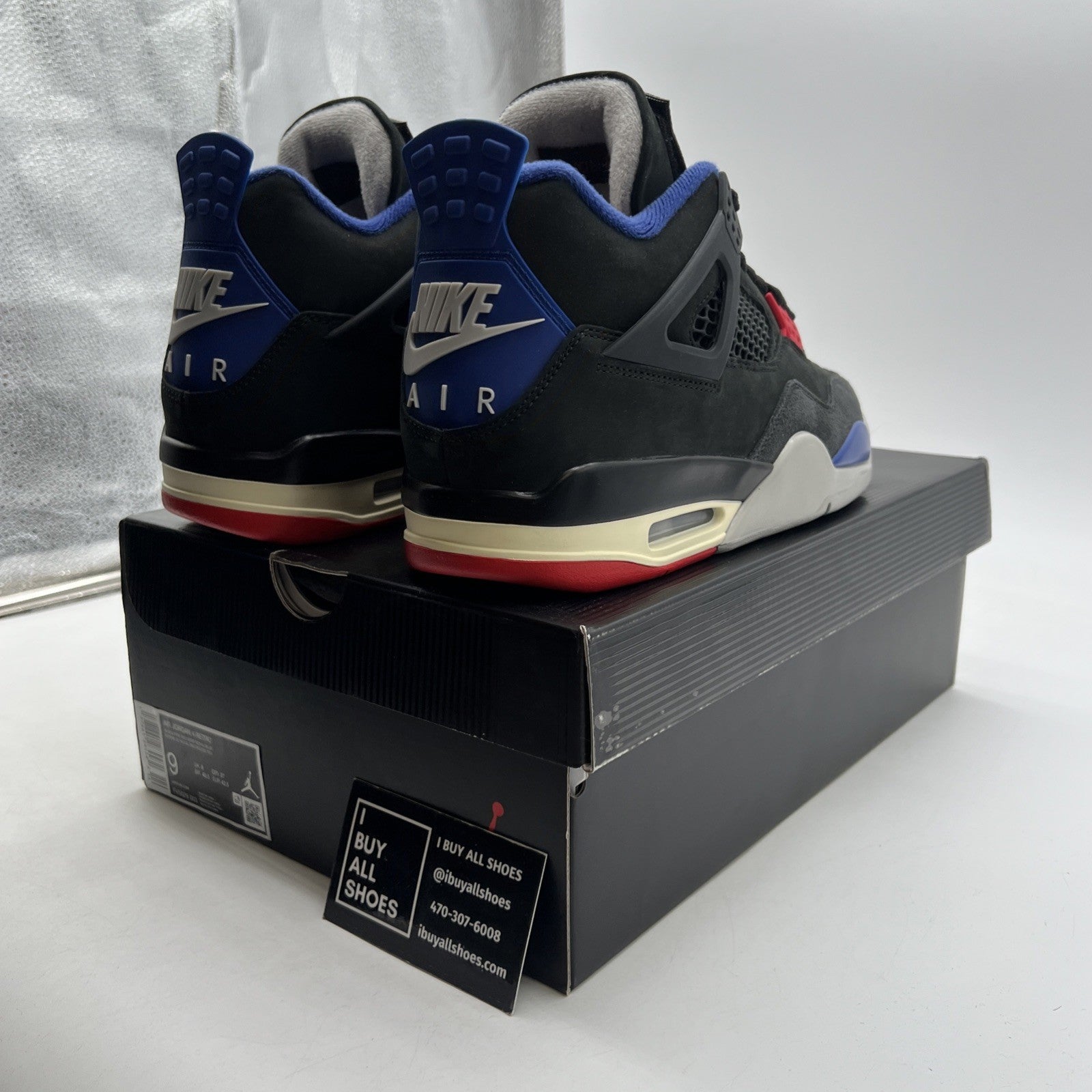 Size 9 - Air Jordan 4 Retro Rare Air - White Lettering (FV5029-003)