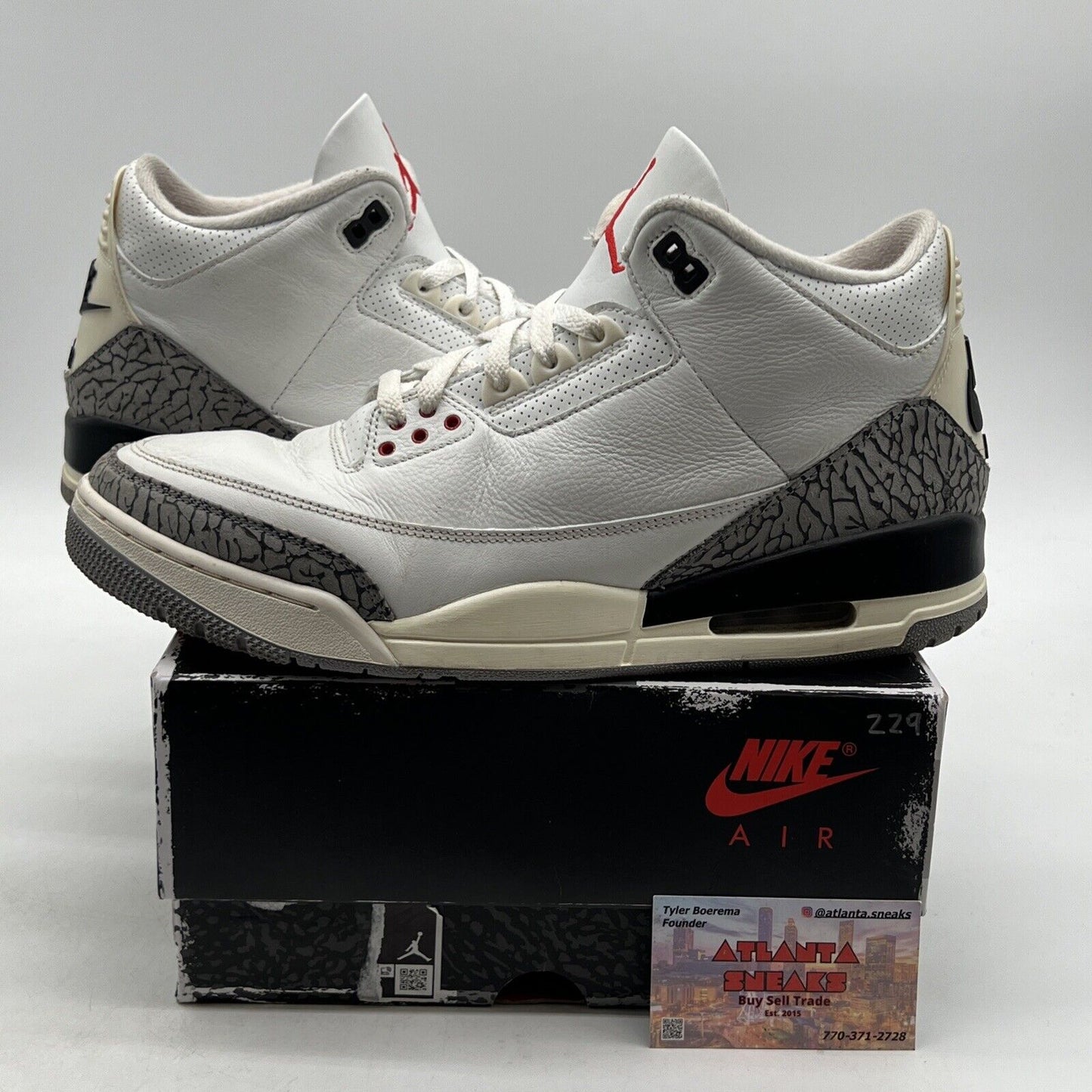 Size 12.5 - Jordan 3 Retro Mid White Cement Reimagined (DN3707-100)