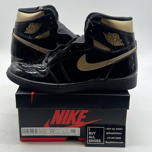 Size 10.5 - Air Jordan 1 Black 2020 (555088-032)