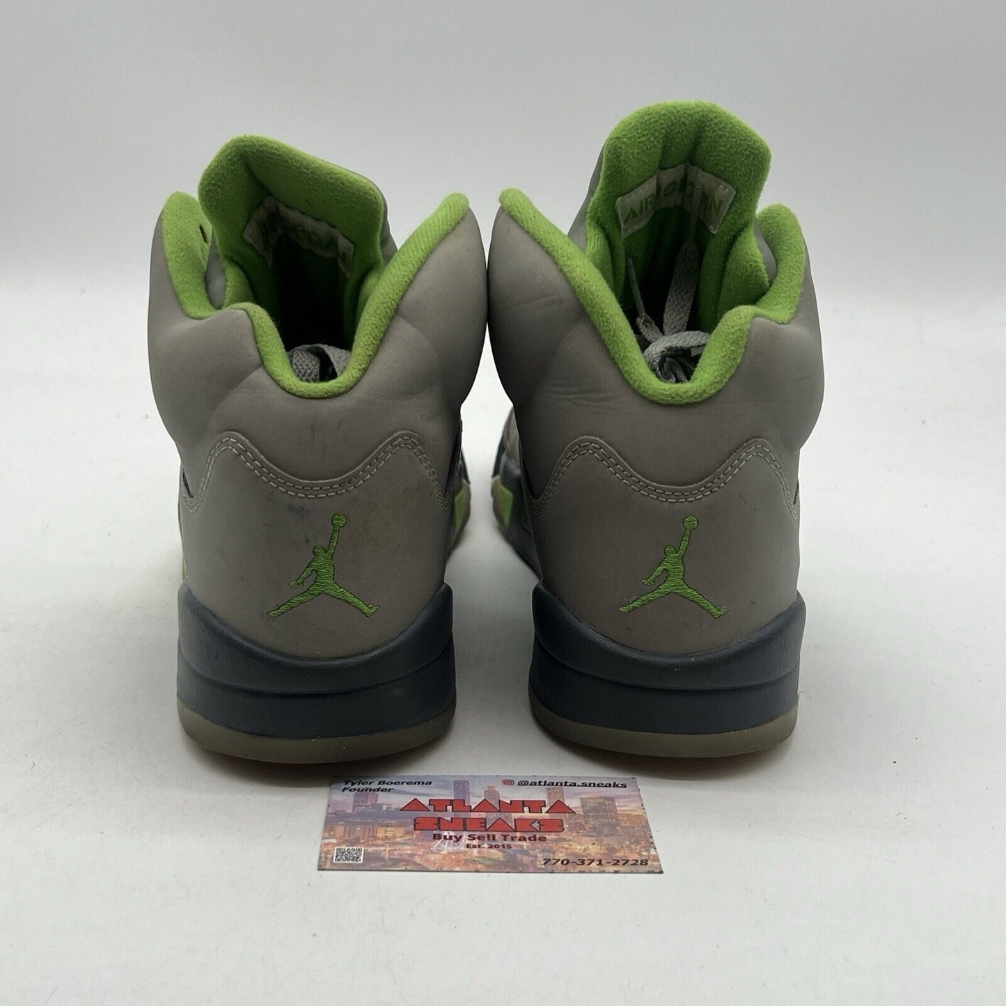 Size 10.5 - Air Jordan 5 Retro Green Bean (DM8014-003)