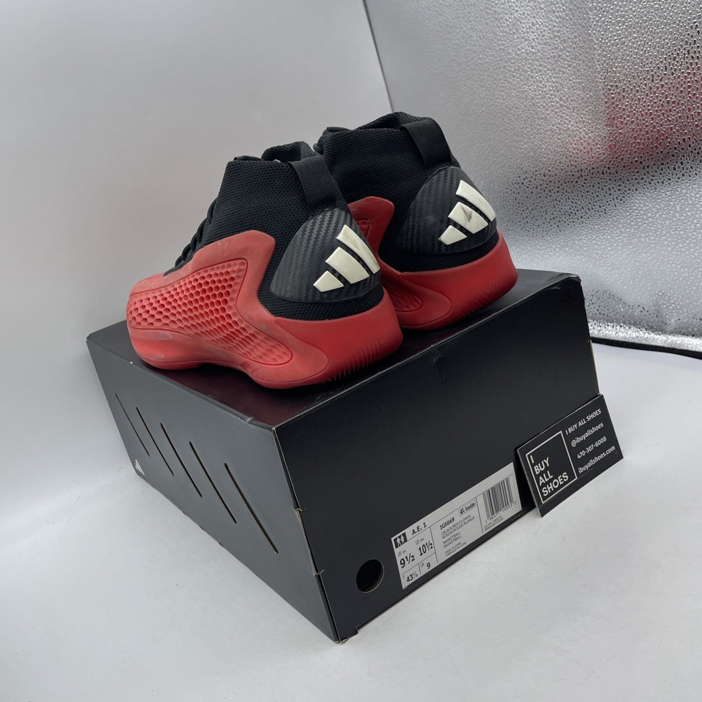 Size 9.5 - adidas AE 1 Pure Ruby (IG6669 IG6669)