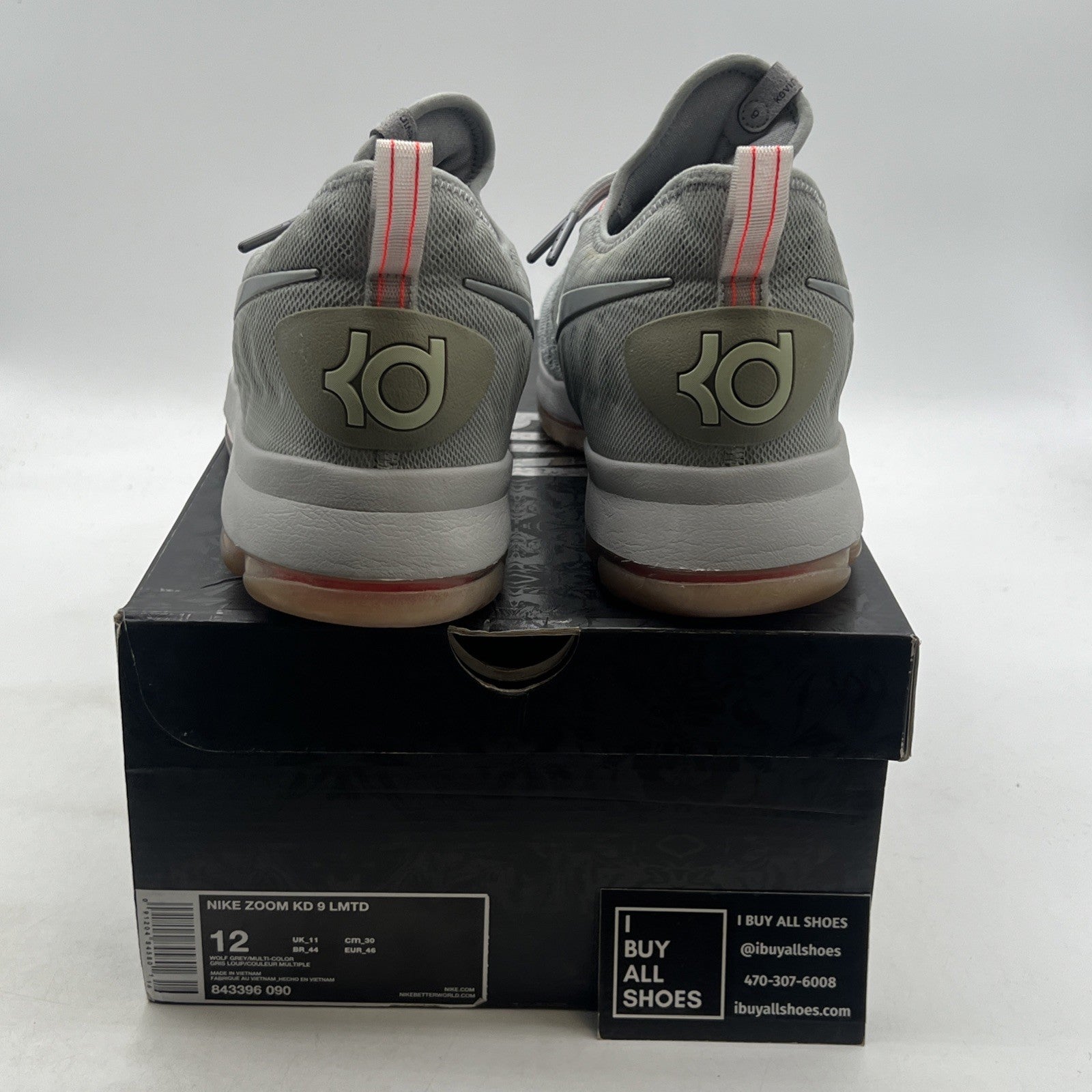 Size 12 - Nike KD 9 Pre-Heat - (843396-090)