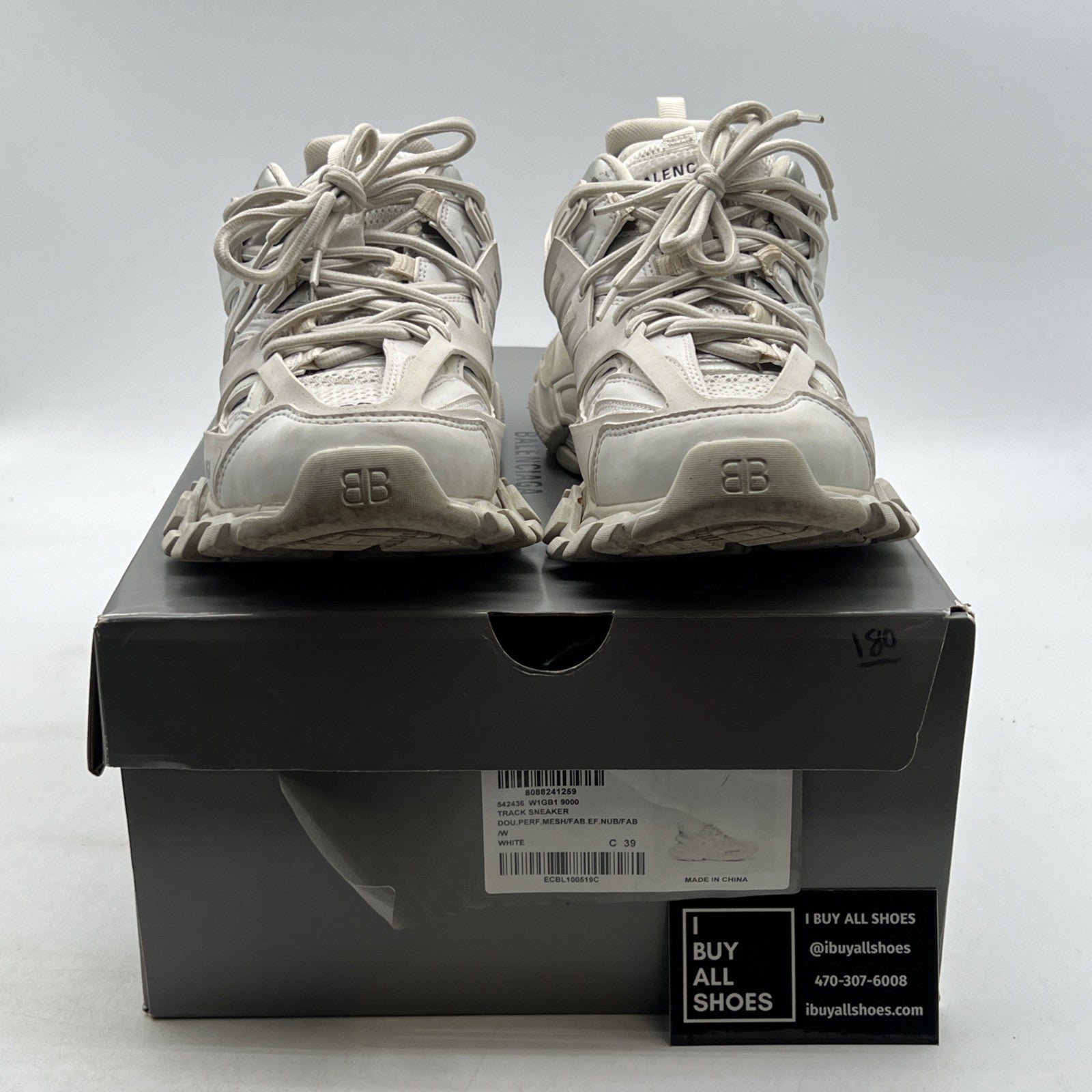 Size 9 - Balenciaga Track White