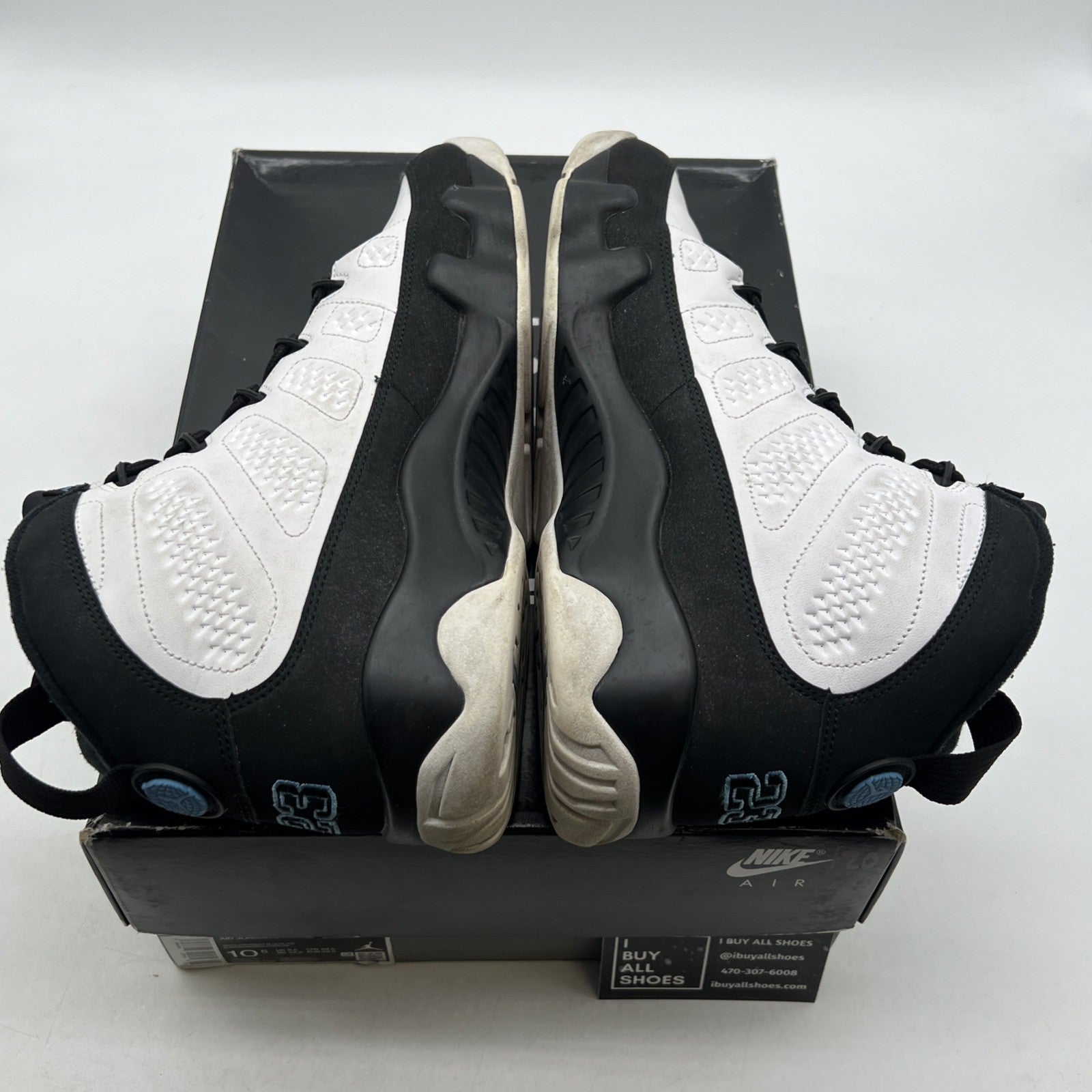 Size 10.5 - Air Jordan 9 Retro University Blue 2020 (CT8019-140)