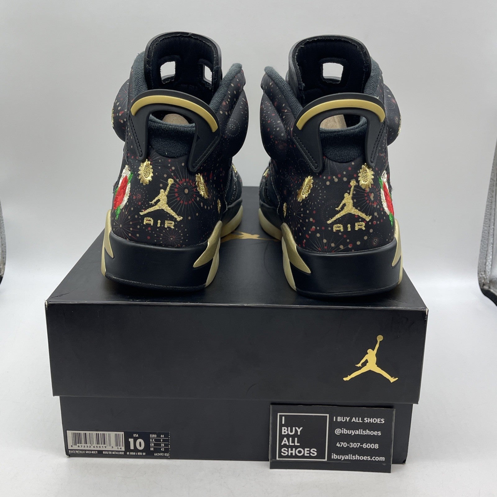 Size 10 - Air Jordan 6 Retro Chinese New Year (AA2492-021)