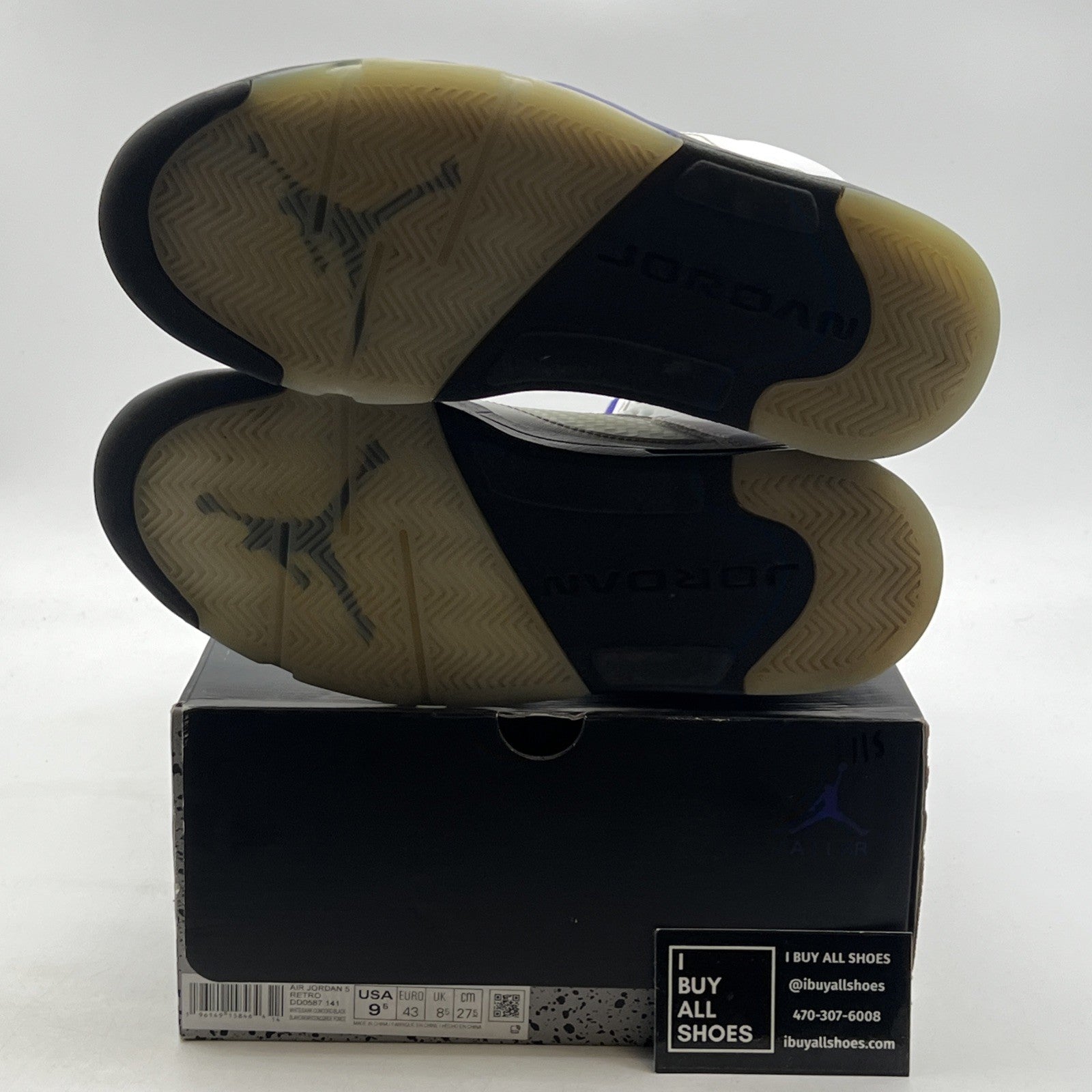Size 9.5 - Air Jordan 5 Concord 2022 (DD0587-141)
