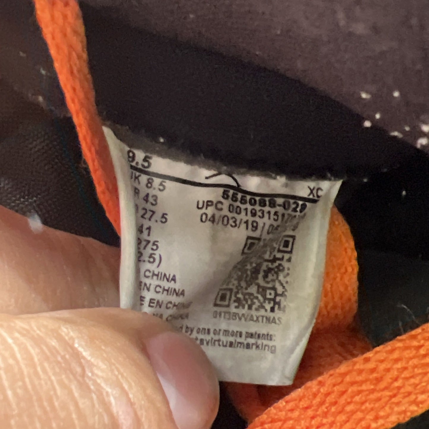 Size 9.5 - Air Jordan 1 Retro OG High Shattered Backboard 3.0 (555088-028)