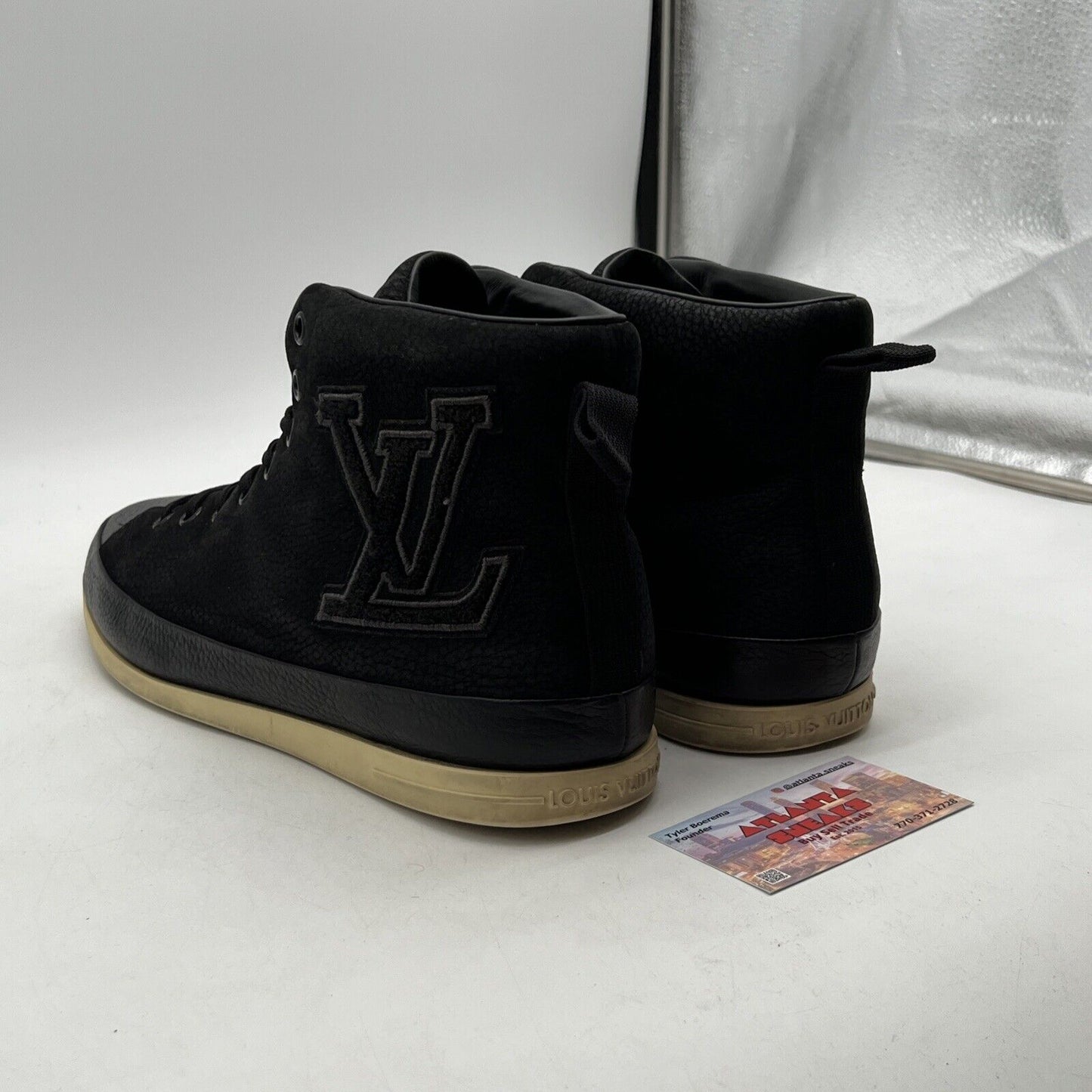 Size 13.5 - LOUIS VUITTON Surfside sneakers Black
