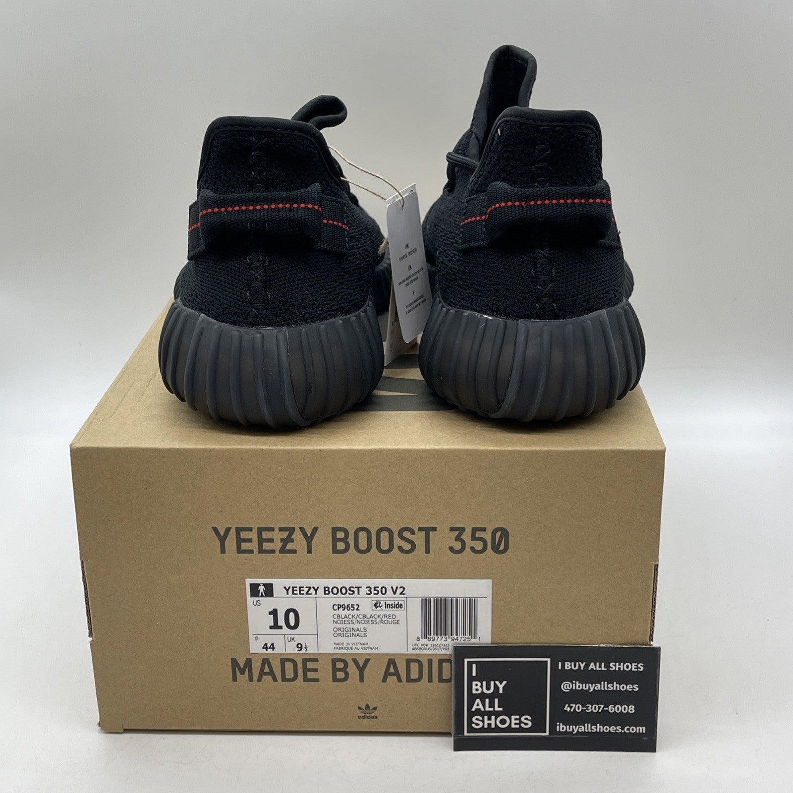 Size 10 - adidas Yeezy Boost 350 V2 Low Bred (CP9652