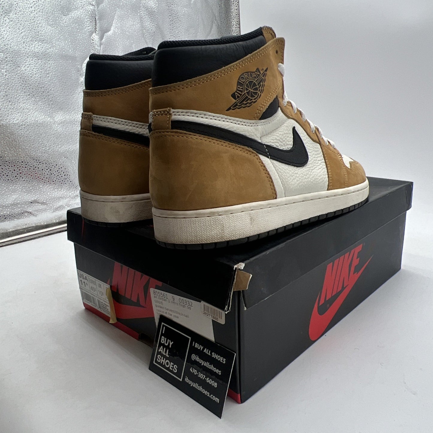 Size 11.5 - Air Jordan 1 Retro High OG Rookie of the Year 2018 (555088-700)