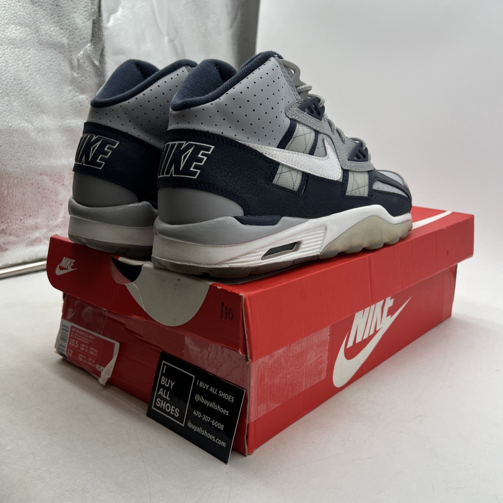 Size 10.5 - Nike Air Trainer SC High Georgetown (DM8320-001)