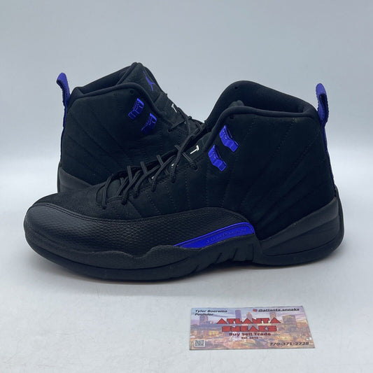 Size 10 - Air Jordan 12 Retro Dark Concord Black Purple Suede (CT8013-005)