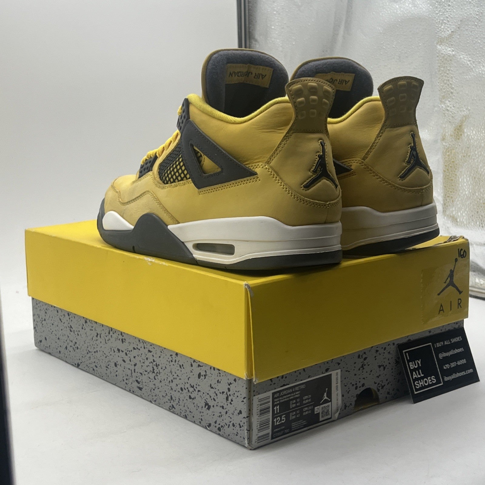 Size 11 - Air Jordan 4 Retro Lightning (CT8527-700)