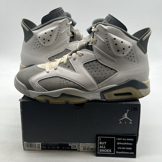 Size 10.5 - Air Jordan 6 Retro Low Cool Grey (CT8529-100)