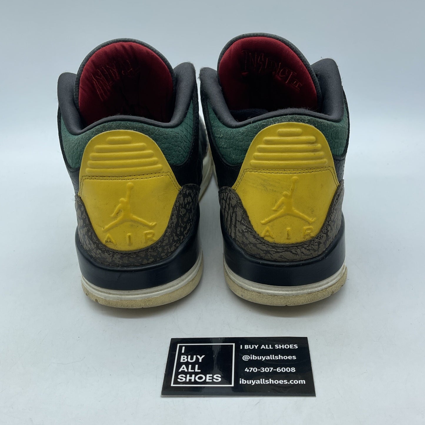 Size 11.5 - Air Jordan 3 Retro SE Animal Instinct 2.0 Black Suede (CV3583-003)