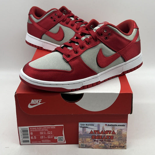 Wmns Nike Dunk Low Satin UNLV Size 8 Brand New Og All