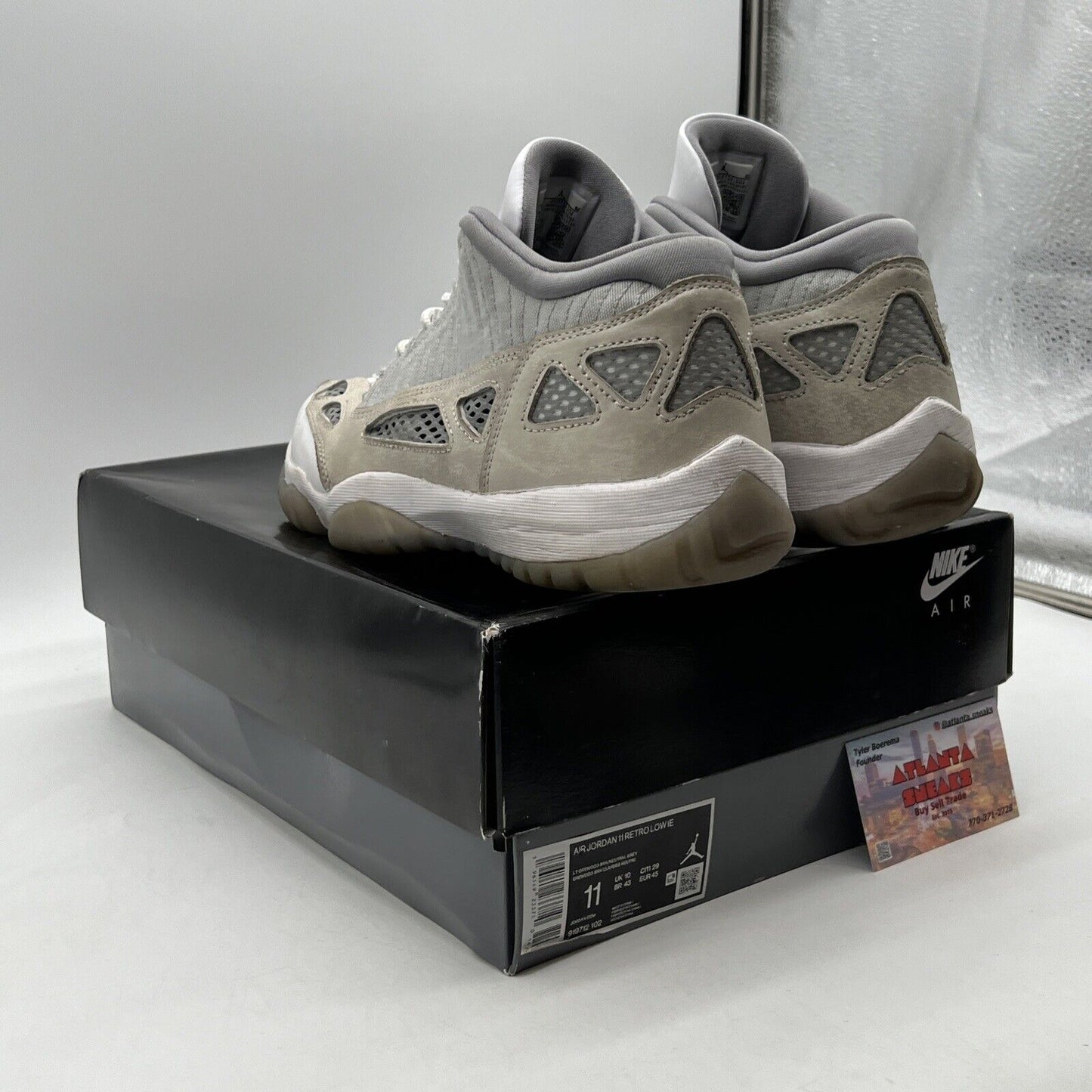 Size 11 - Air Jordan 11 Retro IE Low Light Orewood Brown (919812-102)